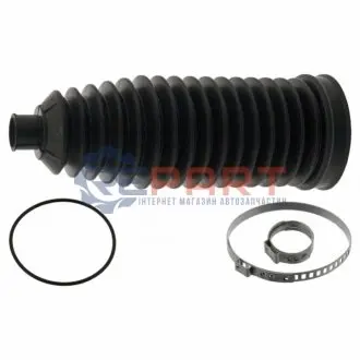 Пильник рейки рульової BMW 5 (E60/F10)/ Porsche Cayenne 04- (16x67x191) (+2 хомути) SWAG 20926347 Купити в Україні
