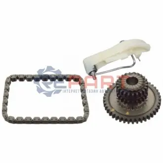Фото Комплект ланцюга насосу масляного Skoda Octavia/Superb/VW Golf/Jetta/Passat/Tiguan 1.8--2.0H 04- SWAG (30102740) зображення 1