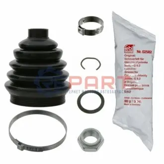 Пильник ШРКШ (зовнішній) VW Caddy I/II -00/ Golf III/ IV -06 (26x78x109) + змазка + хомути + гайка SWAG 30903595 Купити в Україні