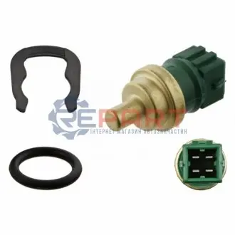 Датчик температури охолоджуючої рідини VW Golf/Seat Leon 1.6/1.9TDi 98-10 (4 конт.) SWAG 30931539 Купити в Україні