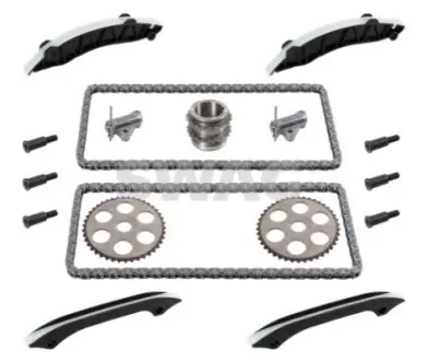Комплект ГРМ (ланцюг + шестерня) CHRYSLER 300C JEEP GRAND CHEROKEE, GRAND CHEROKEE IV LANCIA THEMA MASERATI GHIBLI III, LEVANTE, QUATTROPORTE VI 3.0D 01.11 SWAG 33101793