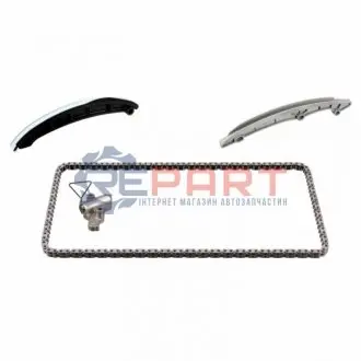 Комплект ГРМ (ланцюг + елементи) VW CC B7, EOS, GOLF VI, JETTA IV, SCIROCCO III, SHARAN, TIGUAN 1.4/1.4ALK 11.07-07.18 SWAG 33102602