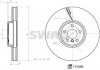 Диск тормозной (передний) BMW 3 (G20)/ 5 (G30/G31)/7 (G11,12)/ X5 (G05)/ X6 (G06) (R) (вент.) SWAG 33105203 (фото 3)