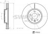 Диск тормозной (передний) VW Amarok 16-(332x30) (с покрытием) (с вентиляцией)) SWAG 33105220 (фото 3)