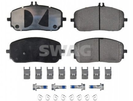 Гальмівні колодки (передні) MB A-class (W177)/B-class (W247)/G-class (W463) 18-/GLA/GLE-class 19- SWAG 33107651 (фото 1)