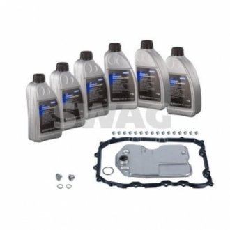 Комплект для замены масла АКПП Audi Q7/Porsche Cayenne/VW Touareg 3.0-5.0 TDI 02-10 (+масло)) SWAG 33108310 (фото 1)