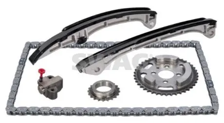 Комплект ГРМ (цепь + шестерня) TOYOTA AURIS, AVENSIS, RAV 4 IV, VERSO 2.0D 11.08-11.18 SWAG 33108994