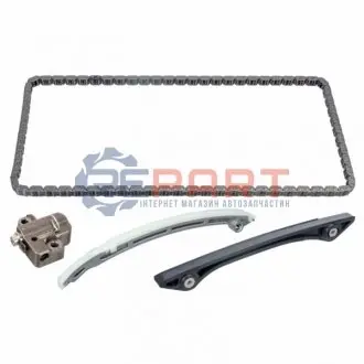 Комплект ГРМ (ланцюг + елементи) VOLVO S60 II, V60 I, XC60 I FORD FOCUS III, GALAXY II, GALAXY III, GALAXY MK II, KUGA II, MONDEO IV, MONDEO V, S-MAX FORD USA MUSTANG JAGUAR XE 2.0/2.3 03.10 SWAG 50108225