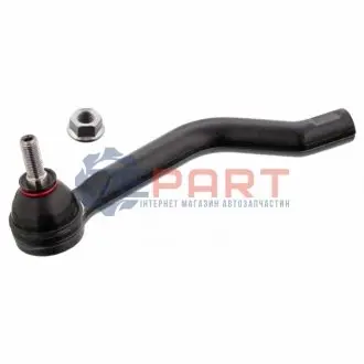 Фото Наконечник тяги рульової (L) Renault Kadjar/Nissan Qashqai 13- SWAG (82103657) зображення 1
