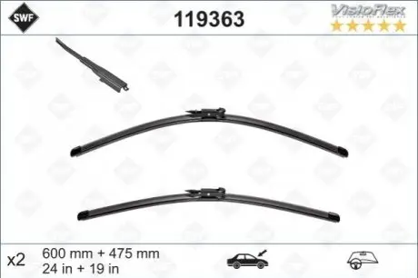 Фото Щетка стеклоочистителя SWF (119363) изображение 1