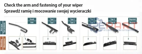 Щітка склоочисника безкаркасна Лів передн із спойлером (1шт) Visioflex 700мм SCANIA G I, G II, L, P I, P II, R I 03.04 SWF 133703