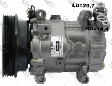 Компресор, система кондиціонування повітря TEAMEC 8600117