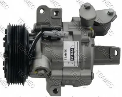 Компресор кондиціонера (відновлений) CITROEN C1 PEUGEOT 107 TOYOTA AYGO 1.0 06.05-09.14 TEAMEC 8610604