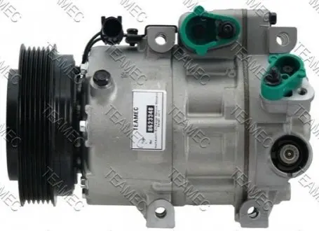Компресор кондиціонера (відновлений) HYUNDAI GRANDEUR, I30, SANTA FÉ II, SONATA V KIA MAGENTIS II 2.0D/2.2D 11.05-12.12 TEAMEC 8623348