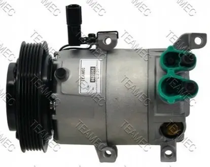 Компресор кондиціонера (відновлений) HYUNDAI I20 I, IX20 KIA SOUL I, VENGA 1.4-1.6LPG 09.08-07.19 TEAMEC 8623352