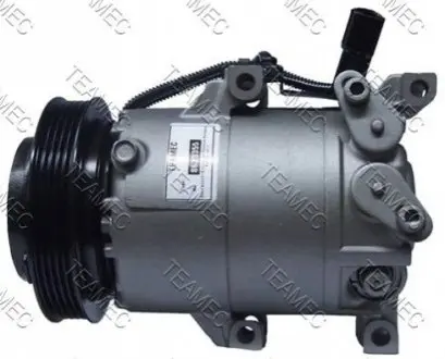 Компресор кондиціонера (відновлений) HYUNDAI I20 I, IX20 KIA SOUL I, VENGA 1.4D/1.6D 08.08 TEAMEC 8623355