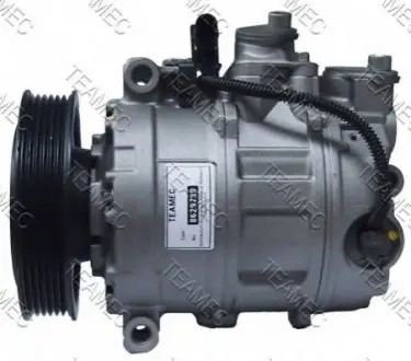 Компресор кондиціонера (відновлений) AUDI A4 B7, A6 C6, A8 D3, Q7 2.8/3.0/3.2 05.04-08.15 TEAMEC 8629739