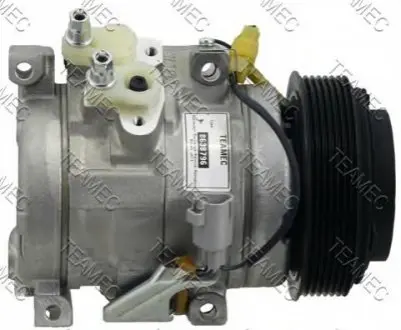 Компресор кондиціонера (відновлений) TOYOTA DYNA, HIACE / COMMUTER V, HIACE IV, HIACE V, HILUX VI, LAND CRUISER 90, LAND CRUISER PRADO 2.4-3.0D 08.95 TEAMEC 8638796