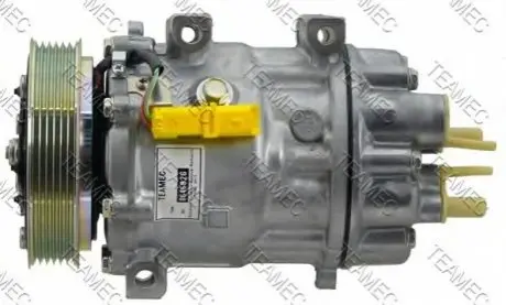 Компресор кондиціонера (відновлений) CITROEN C8, JUMPY II FIAT SCUDO, ULYSSE LANCIA PHEDRA PEUGEOT 807, EXPERT, EXPERT TEPEE 2.0D/2.2D 06.02 TEAMEC 8646026