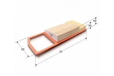 Фото Повітряний фільтр Tecneco (AR1619PM) зображення 1