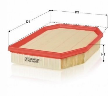 Фільтр повітряний BMW X3 (F25), X4 (F26) 2.0/3.0 04.11- Tecneco AR30013PM (фото 1)