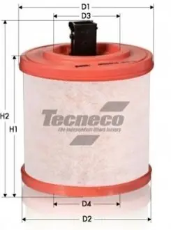 Фото 1 — Фильтр воздушный (с фильтром прил. очистки)) Opel Astra K 15- Tecneco (AR3015/14S) Фото Фильтр воздушный (с фильтром прил. очистки)) Opel Astra K 15- Tecneco (AR3015/14S) изображение 1