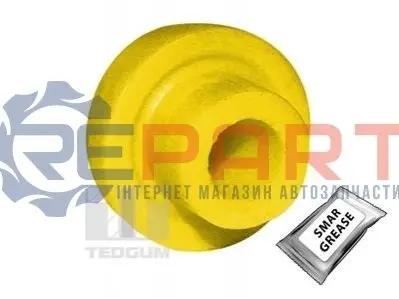 Поліуретанова втулка підвіски, 1шт, передній, твердість: 90 Sha, MERCEDES G (W460), G (W461), G (W463) CHRYSLER 300M FORD USA TAURUS, WINDSTAR 2.3-6.0 03.79 TEDGUM 00417969