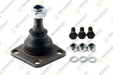 FIAT кульова опора (к-кт) лів./прав. різьба M12X1.25 Doblo 01 TEKNOROT F-605K