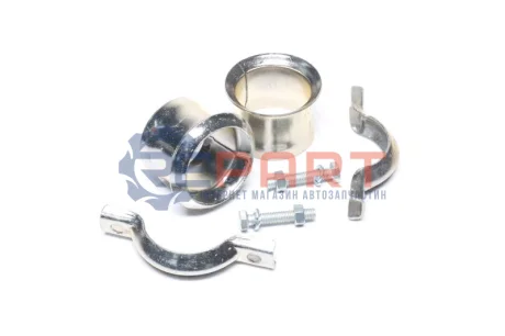 Хомут глушника з фланцями 55мм (Євро) Іномарки TEMPEST Ф55 Евро Купити в Україні