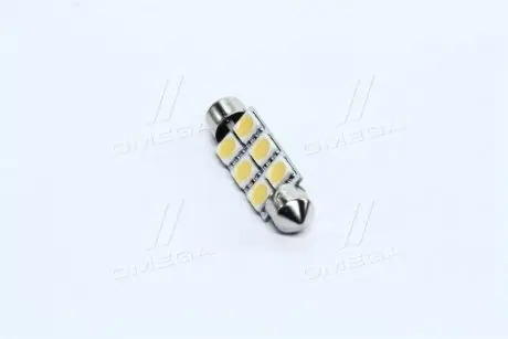 Фото Лампа LED Софитные C5W 24V T11x41-S8.5 (6 SMD size5050) WARM WHITE &lt;&gt; TEMPEST (Tmp-16T11-24V) изображение 1