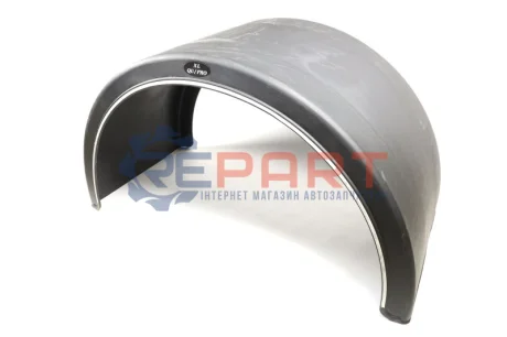 Фото Крыло колеса MB ATEGO двускатное 1100х1750х620 (белая окантовка) усилено TEMPEST (TP07145) изображение 1