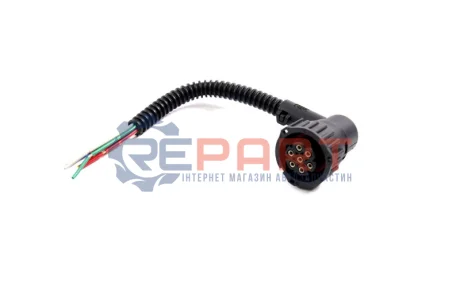 Фото Штекер фишка (разъем) электрический AMP 7PIN байонет фонаря 7-секционного TEMPEST (TP 097.12.38) изображение 1