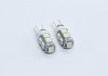 Лампа LED б/ц габарит и приборная панель T10 9SMD W5W 12V WHITE 2шт. блистер &lt;&gt; TEMPEST TP-215T10-12V (фото 1)