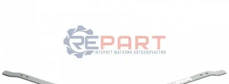 Лист ресорний задн (кількість листів-2) 33737000 (посилений) MERCEDES SPRINTER 4,6-T (B906), SPRINTER 4-T (B904) VW LT 28-46 II 02.95-12.18 TES 3373706819 Купити в Україні