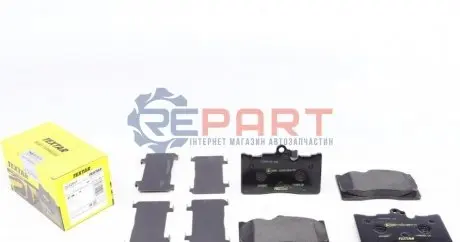 Комплект гальмівних колодок передн, LEXUS GS, IS III, RC TOYOTA MARK X II 2.0-4.6 04.05 TEXTAR 2032501 Купити в Україні