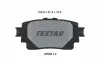 Фото Комплект гальмівних колодок задн, LEXUS LM, NX II, RC, RX, RZ, UX SUBARU SOLTERRA SUZUKI ACROSS, EVITARA TOYOTA BZ4X, COROLLA, HIGHLANDER, RAV 4 V, YARIS CROSS 1.5-Electric 08.15 TEXTAR (2058201) зображення 1