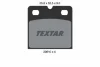 Комплект тормозных колодок TEXTAR (2061005) изображение 3