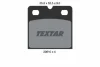 Комплект тормозных колодок TEXTAR (2061005) изображение 2