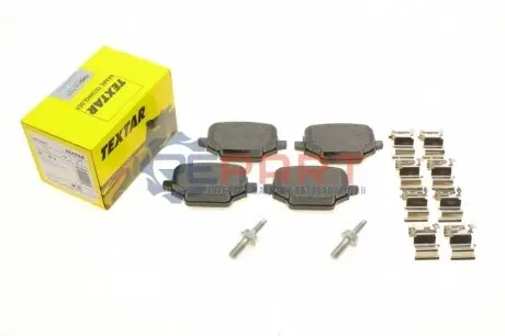 Фото Колодки гальмівні (задні) Opel Combo 18-/Citroen Berlingo/Peugeot Partner 18- (TRW) Q+ TEXTAR (2076401) зображення 1