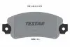 Фото Комплект гальмівних колодок TEXTAR (2084102) зображення 1