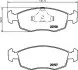 Колодки гальмівні (передні) Ford Escort IV-VI 83-02/Sierra 82-95/Scorpio 85-94/Granada II 77-85 2090802