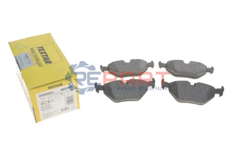 Комплект гальмівних колодок задн, BMW 3 (E30), 3 (E36), 5 (E34), 7 (E32), Z1, Z3 (E36) 1.6-5.0 03.85-06.03 TEXTAR 2099501 Купити в Україні