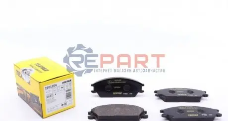 Комплект гальмівних колодок передн, HONDA ACCORD II HYUNDAI GETZ, PONY, PONY / EXCEL, S 1.1-1.8 09.83-12.10 TEXTAR 2101204 Купити в Україні