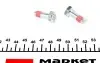 Комплект гальмівних колодок задн, ALFA ROMEO 164 AUDI 100 C2, 100 C3, 100 C4, 200 C2, 200 C3, 80 B2, 80 B3, 80 B4, 90 B2, 90 B3, A4 B5, A6 C4, A8 D2, CABRIOLET B3, COUPE B2 0.9-4.2 09.74 TEXTAR (2114401) зображення 2