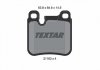 Тормозные колодки, дисковый тормоз.) TEXTAR 2116301 (фото 1)