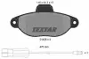Тормозные колодки, дисковый тормоз.) TEXTAR (2143603) изображение 1