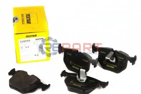 Фото 1 — Колодки гальмівні (задні) BMW 3/X3 00- (Teves) Q+ TEXTAR (2148703) Фото Колодки гальмівні (задні) BMW 3/X3 00- (Teves) Q+ TEXTAR (2148703) зображення 1