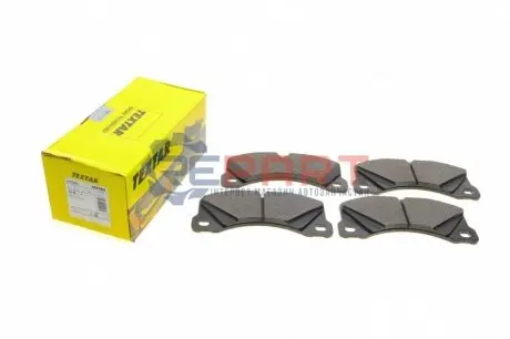 Фото Колодки гальмівні (передні) Porsche Cayenne 19-/Macan 14-/ Panamera 20- Q+ (з датчиком) TEXTAR (2152401) зображення 1