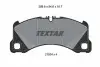 Фото Колодки гальмівні (передні) Porsche Cayenne 19-/Macan 14-/ Panamera 20- Q+ (з датчиком) TEXTAR (2152401) зображення 5