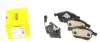 Комплект гальмівних колодок передн, FORD GALAXY I, GALAXY MK I SEAT ALHAMBRA VW SHARAN 1.8-2.8 03.95-03.10 TEXTAR (2184903) зображення 1